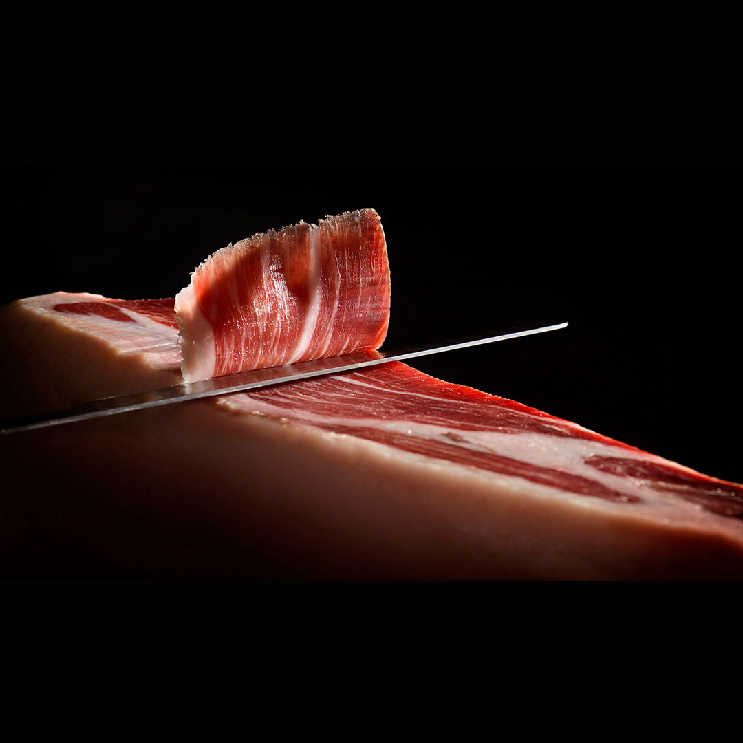 Corte de jamon iberico